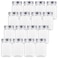 Bekith 16 Pack Clear Plastic Jars with Lids 13oz Airtight Container for Food Storage Refillable Square Empty Plastic Jars for Dry Food Peanut Butter Honey and Jam Storage