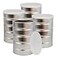 Cornucopia Brands Empty Coffee Cans 4Pack Metal Cans for Kitchen Storage Coffee Packaging and Arts Crafts