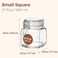 ComSaf 6Pack 27oz Square Glass Pantry Canisters Aesthetic Food Storage Jars for a Full Makeover Modular Containers for Coffee Sugar Cookies Snacks Spices