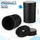 Zopeal 10 Pack Metal Tea Tin Canister with Airtight Double Lids 16 oz Round Tin Can with Lid Double Sealed Small Kitchen Container for Loose Tea Storage Coffee Sugar Candy Herbs and Spices