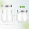 GUEQUITLEX Glass Mason Jars With Lids Genuine Preserve Jar 8oz Canning Jars for Food Storage Dry Food Snacks Candies DIY Projects 8 Pack