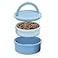 KindTail Dog Travel Bowls Set of 2 Portable Pet Food Water Dishes with Lid Handle Each Nesting Container Includes a NonSlip Silicone Base Microwave Dishwasher Safe BPA ToxinFree