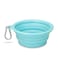 Made Easy Kit Portable Collapsible Dog Bowl for Water or Food Great Pet Travel Bowl in Multiple Sizes Standard 12oz Teal