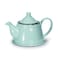 Abbott Collection Enamel Look Ceramic Teapot Mint Green 32oz 9 L