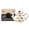 London Pottery Farmhouse Animal Pattern Teapot for Loose Leaf Tea White with Animal Illustration Dog