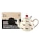 London Pottery Farmhouse Animal Pattern Teapot for Loose Leaf Tea White with Animal Illustration Dog