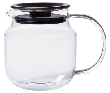 Kinto 8685 OneTouch Teapot 218 fl oz 620 ml Brown