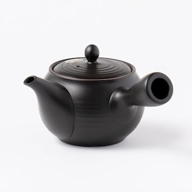 KIMIKURA Japanese Kyusu Teapot Black 420ml142 fl oz capacity Tokoname Yaki Japanese Tea