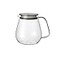 Kinto Stainless Unitea One Touch Teapot 720 Milliliter 2435 Fl Oz Heatresistant Glass Teapot with Stainless Steel Strainer in Lid Japan Import
