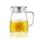 CNGLASS OneTouch Glass Teapot 27oz800ml Glass Tea Kettle with Stainless Steel Filter Lid Stovetop Safe Loose Leaf Tea Maker