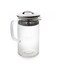Rishi Tea Simple Brew Teapot For 20oz Loose Tea Preparation Builtin Strainer Everyday Teaware Easy to Clean Borosilicate Glass Enjoy Hot or Iced 600ml