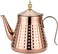SANQIAHOME 12L40oz Stainless Steel Hammer Patterned Teapot With Removeable InfuserLoose leaf coverCopper