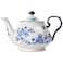DivnPorc Bone China European Style Floral Ceramic Teapot 45oz Perfect for Tea Sets Loose Tea and Parties
