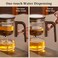 SINTENILL Enchant Tea Pot 800ml271oz Witchcraft Magic Glass Teapot Magnetic Water Separation Design Borosilicate Infuser Pot with Strainer for Loose Leaf Herbal Teas Ideal for Tea Maker