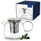 VilleroyBoch Villeroy Boch Artesano Hot Cold Beverages Teapot with Filter Doublewalled Coffee Pot for Hot and Cold Beverages 3975 oz capacity Borosilicate Glass Dishwashersafe Microwavesafe