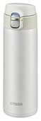 Tiger Thermos Water Bottle TIGER Mug Bottle 169 fl oz 480 ml Sahara One Touch Lightweight MMJA482WJ White
