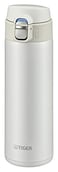 Tiger Thermos Water Bottle TIGER Mug Bottle 169 fl oz 480 ml Sahara One Touch Lightweight MMJA482WJ White