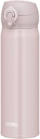 Thermos JNL505 BEP Vacuum Insulated Portable Mug 05 L Beige Pink Easy to Clean Lightweight OneTouch Open Stainless Steel Bottle Hot