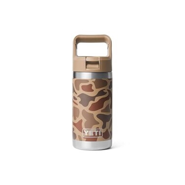 YETI Rambler Jr 12 oz Kids Bottle with Straw Cap Wetlands Camo