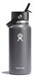 Hydro Flask 32 Oz Wide Flex Straw Cap Stone