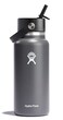 Hydro Flask 32 Oz Wide Flex Straw Cap Stone