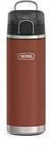 THERMOS ICON SERIES Stainless Steel Water Bottle with Spout 24 Ounce Saddle Vacuum Insulated Water Bottle with Lid