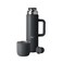 Simple Modern 36oz Insulated Hot Beverage Bottle with 2 Mugs Travel Coffee Thermos for Hot Drinks Twist and Pour Top Commute Travel and Picnic Friendly Roam Collection Graphite