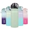 BJPKPK Stainless Steel Insulated Water Bottle with Straw Lid 18oz Reusable Metal Thermal Flask Bottles Keep Cold and HotSage