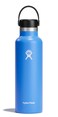 Hydro Flask Water Bottle Insulated Stainless Steel Non Spill Leakproof in 21 Oz Cascade Blue