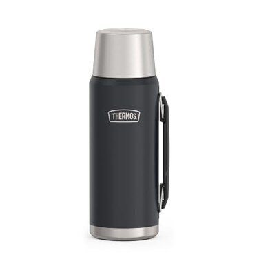 THERMOS ICON SERIES Stainless Steel Beverage Bottle Granite 40 oz