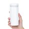 Linkidea 7oz 200ml Mini Water Bottle Small Vacuum Insulated Stainless Steel Water Bottle for Hot Cold Drinks Spill Proof Thermo Fit Handbag Purse and Pocket White