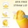 BJPKPK Insulated Water Bottle with Straw Lid 12oz Thermo Water Bottles with Soft Nozzle Flex Handle Nonslip Boot BPA Free Leak Proof Stainless Steel Metal Thermo Tumblers CupsRainbow