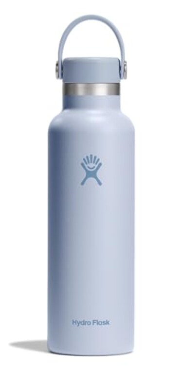 Hydro Flask Water Bottle Insulated Stainless Steel Non Spill Leakproof in 21 Oz Surf Blue