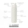 Simple Modern Water Bottle with Straw Lid Vacuum Insulated Stainless Steel Metal Reusable Leak Proof BPAFree Cup for School Summit Collection 22oz Cream Checkmate