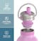 Lifefactory Stainless Steel Vacuum Insulated Sports Bottle with Straw Cap 24 Ounce Pink