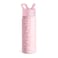 Simple Modern Kids Summit Water Bottle with Straw Lid Vacuum Insulated Stainless Steel Reusable Leak Proof BPAFree Cup for School 20oz Blush Leopard