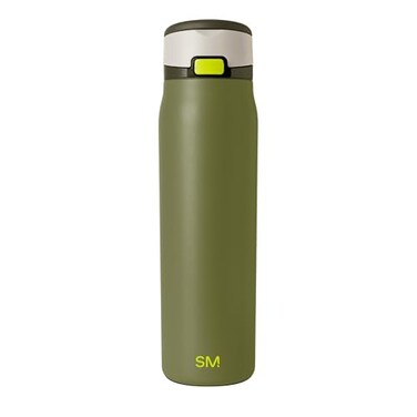 Simple Modern Mesa Loop Water Bottle with Covered Straw and Handle 30oz Cup Holder Friendly Insulated Stainless Steel Bottles for Travel Sports and School Cricket