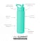 Simple Modern Summit Water Bottle with Straw Lid Vacuum Insulated Stainless Steel Leak Proof BPAFree Cup for Travel School Sports 22oz Tropical Wave
