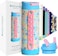 Elemental Iconic Kids Water Bottle for School 100 LeakProof Insulated Water Bottles with Straw Lid PopIt Handle for Boys Girls TripleWall Insulated BPAFree 14oz Pastel Leopard