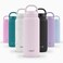 Ello Cooper Twist 32oz Stainless Steel Water Bottle with Chug Lid Leak Proof Double Walled and Vacuum Insulated Built in Carry Loop Dishwasher Safe Cashmere Pink