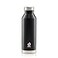 Mizu V6 19 oz Insulated Stainless Steel Water Bottle Vacuum Insulated Narrow Mouth with Leak Proof Cap Black 560 ml