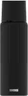 SIGG Obsidian Insulated Water Bottle Thermo Flask with Cup Leakproof Lightweight BPA Free 188 Stainless Steel 37 Oz