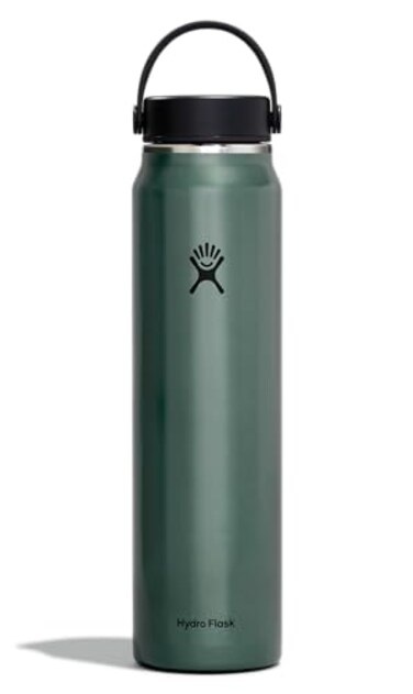 Hydro Flask 40 Oz Lightweight Trail Series Wide Flex Cap Serpentine Hiking Water Bottle