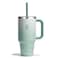 Hydro Flask 32 Oz Travel Tumbler with Handle Lid and Straw Insulated Stainless Steel in 32 Oz Matcha Ombre