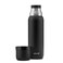Ello Therma 32oz Insulated Stainless Steel Thermos for Hot Cold Beverages with Leak Proof Lid Builtin Cup Triple Wall Insulation Hot 24 Hrs Perfect for CoffeeTea Dishwasher Safe Black