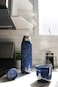 Ello Therma 32oz Insulated Stainless Steel Thermos for Hot Cold Beverages with Leak Proof Lid Builtin Cup Triple Wall Insulation Hot 24 Hrs Perfect for CoffeeTea Dishwasher Safe Blue