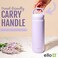 Ello Cooper Twist 32oz Stainless Steel Water Bottle with Chug Lid Leak Proof Double Walled and Vacuum Insulated Built in Carry Loop Dishwasher Safe Lilac