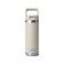 YETI Rambler 18 oz Bottle Vacuum Insulated Stainless Steel with Color Matching Straw Cap Cape Taupe