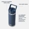 YETI Rambler 18 oz Bottle Vacuum Insulated Stainless Steel with Color Matching Straw Cap Cape Taupe