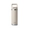 YETI Rambler 18 oz Bottle Vacuum Insulated Stainless Steel with Color Matching Straw Cap Cape Taupe